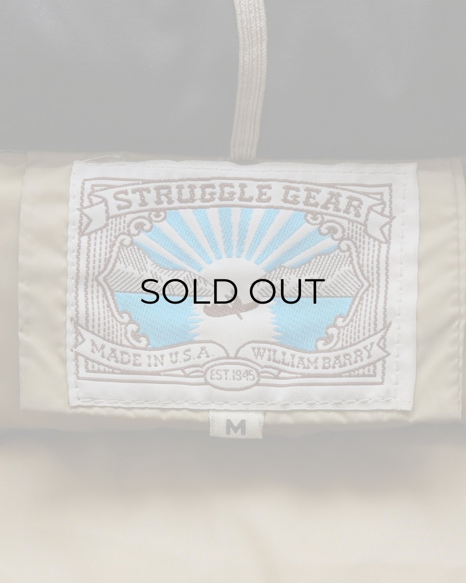 画像7: 80's WILLIAM BARRY NYLON SNAP DOWN VEST "MADE IN USA" (7)