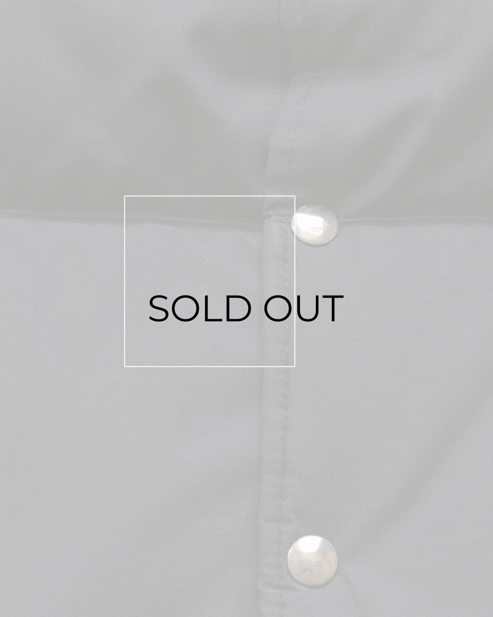 画像9: 80's WILLIAM BARRY NYLON SNAP DOWN VEST "MADE IN USA" (9)