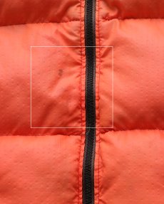 画像14: 〜80's 10X RIP-STOP NYLON PRINT DUCK HUNTER CAMOUFLAGE ZIP DOWN VEST "MADE IN USA" (14)