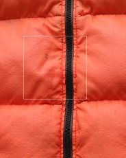 画像14: 〜80's 10X RIP-STOP NYLON PRINT DUCK HUNTER CAMOUFLAGE ZIP DOWN VEST "MADE IN USA" (14)