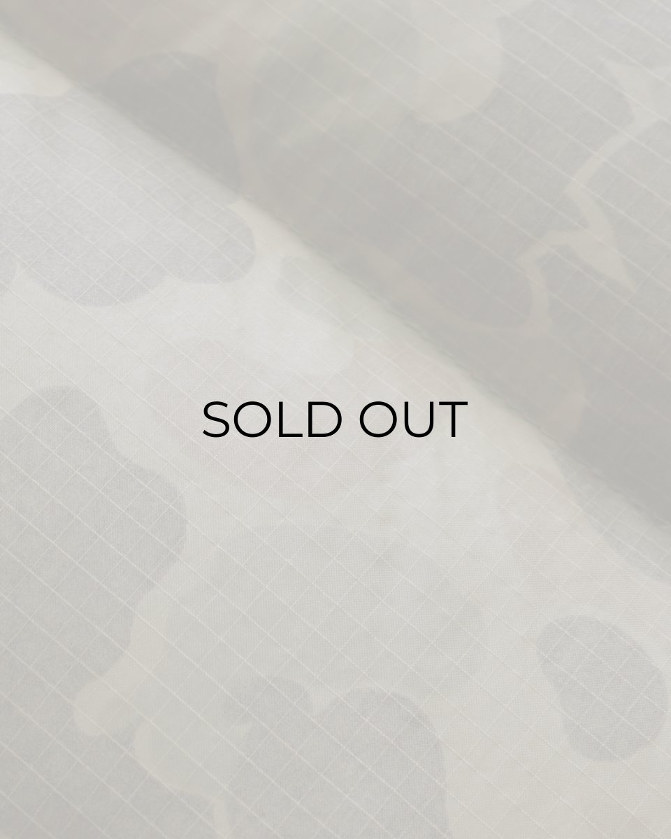 画像10: 〜80's 10X RIP-STOP NYLON PRINT DUCK HUNTER CAMOUFLAGE ZIP DOWN VEST "MADE IN USA" (10)