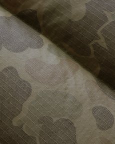 画像10: 〜80's 10X RIP-STOP NYLON PRINT DUCK HUNTER CAMOUFLAGE ZIP DOWN VEST "MADE IN USA" (10)