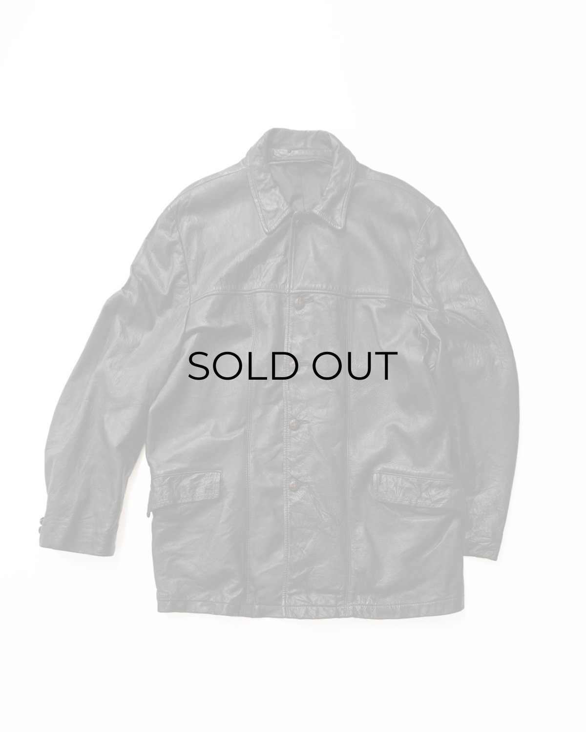 画像1: 60's GRaIS "Cabretta Leather" CAR COAT (1)