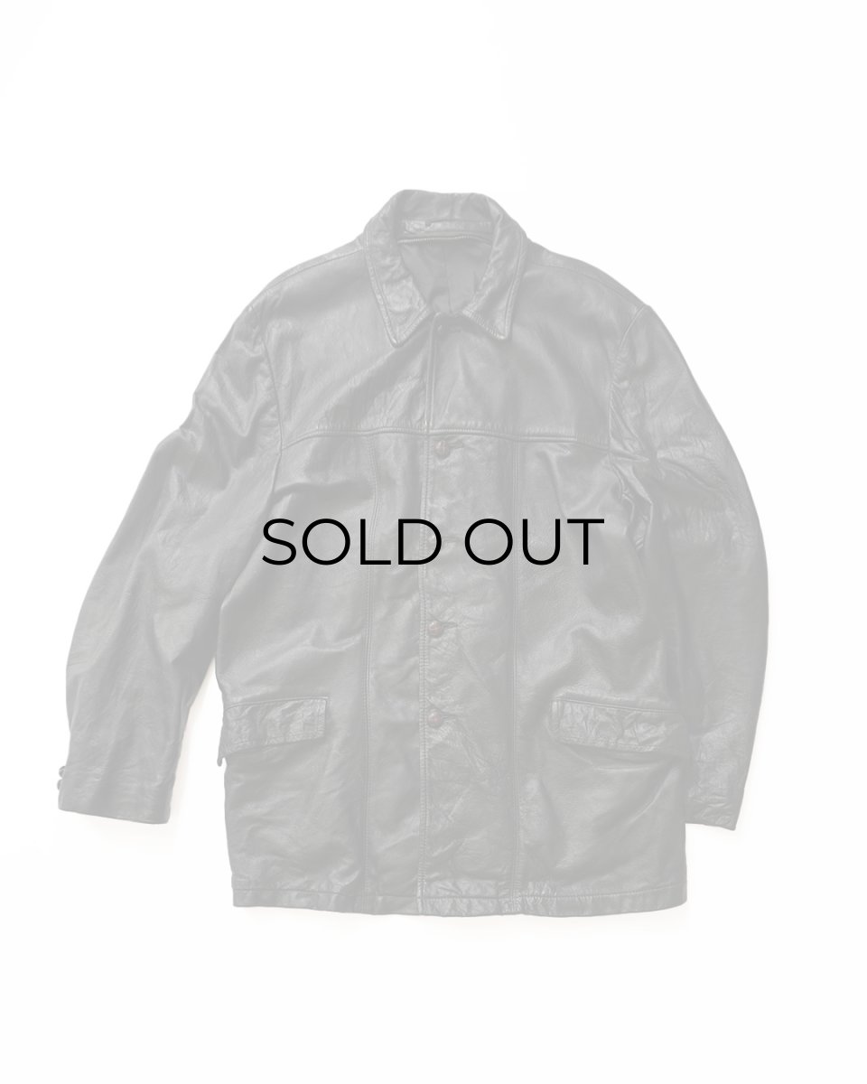 画像1: 60's GRaIS "Cabretta Leather" CAR COAT (1)