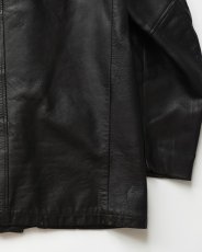 画像8: 60's McGREGOR LEATHER CAR COAT with BOA LINER (8)