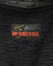 画像9: 60's McGREGOR LEATHER CAR COAT with BOA LINER (9)