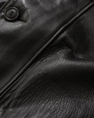 画像11: 60's McGREGOR LEATHER CAR COAT with BOA LINER (11)