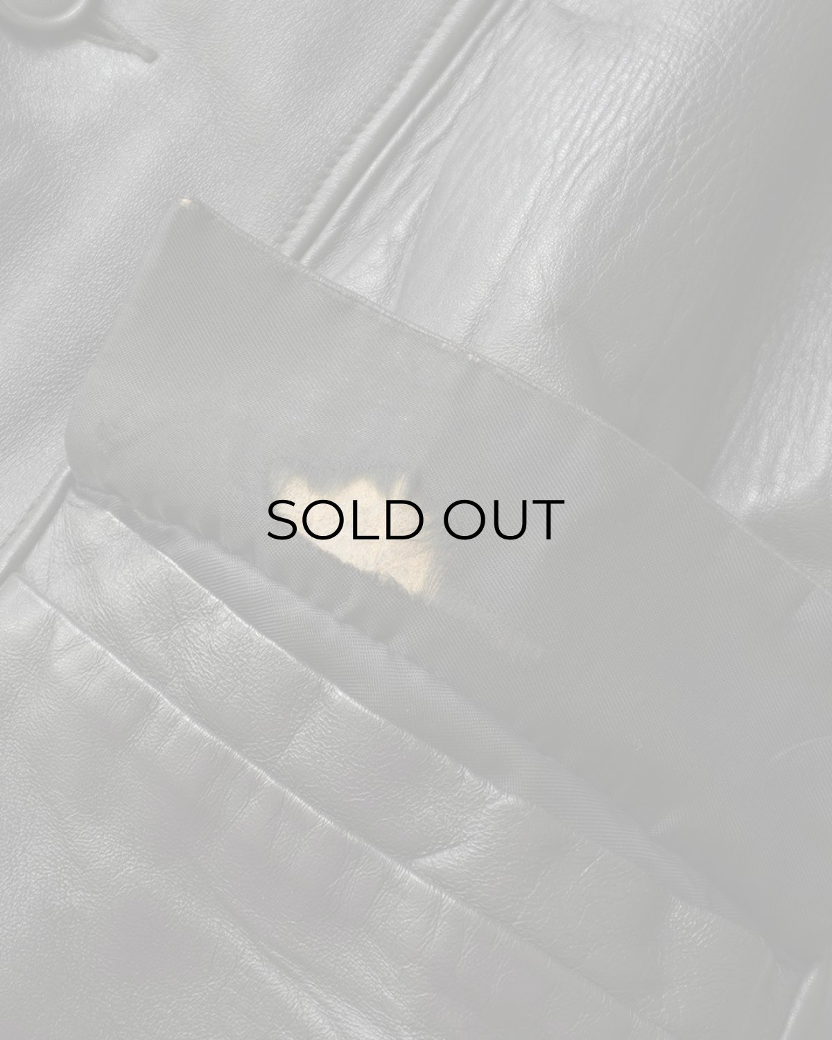 画像15: 60's McGREGOR LEATHER CAR COAT with BOA LINER (15)