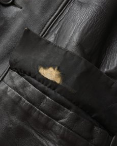 画像15: 60's McGREGOR LEATHER CAR COAT with BOA LINER (15)