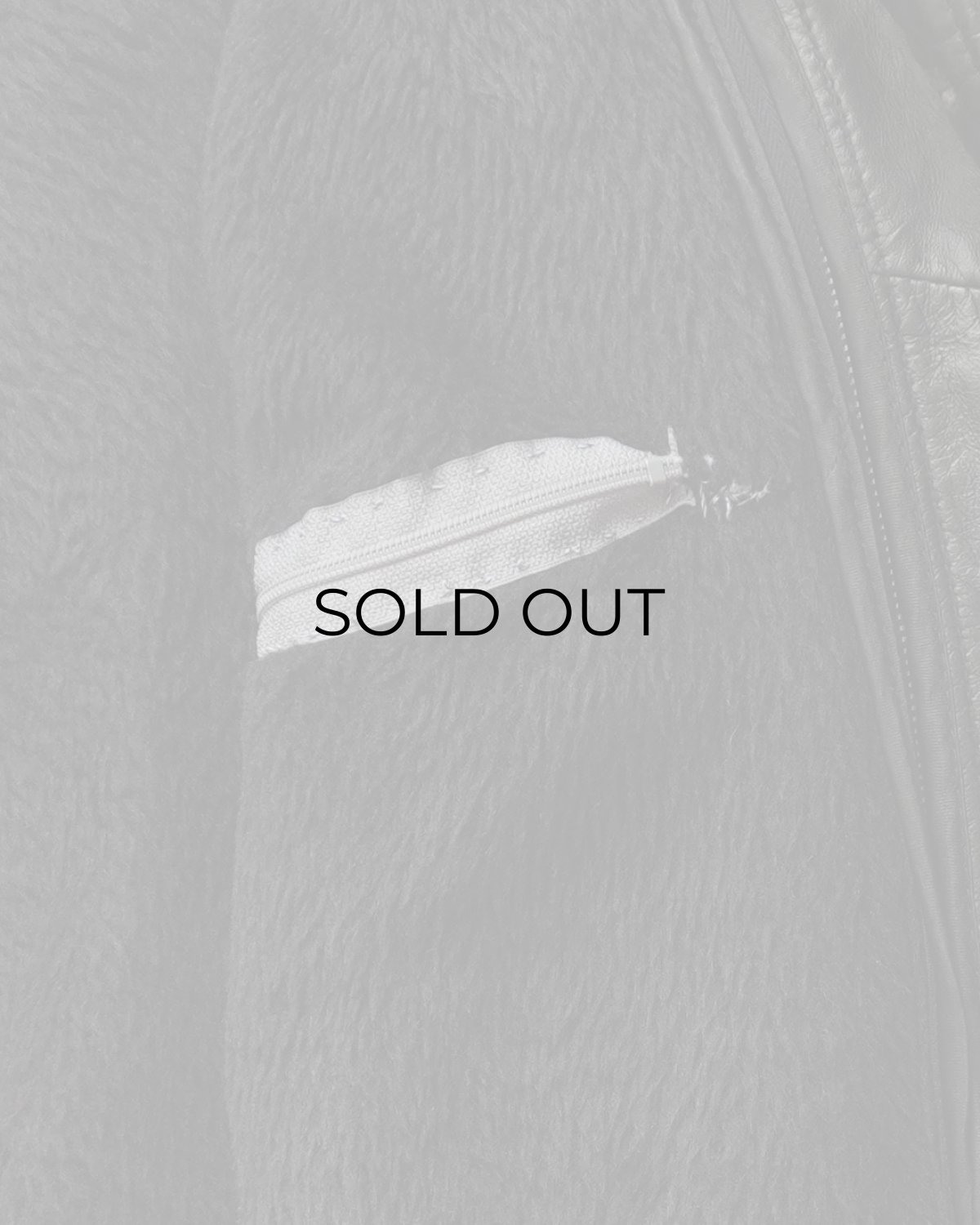 画像12: 60's McGREGOR LEATHER CAR COAT with BOA LINER (12)