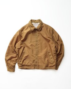 画像1: 〜60's McGREGOR "Nylon Anti-Freeze" NYLON BOA LINING ZIP HARRINGTON JACKET (1)