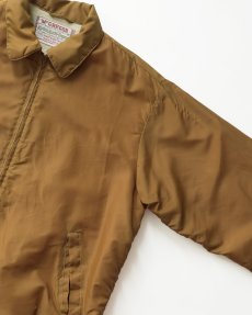 画像4: 〜60's McGREGOR "Nylon Anti-Freeze" NYLON BOA LINING ZIP HARRINGTON JACKET (4)
