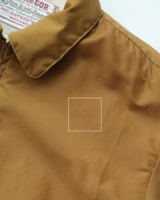 画像12: 〜60's McGREGOR "Nylon Anti-Freeze" NYLON BOA LINING ZIP HARRINGTON JACKET (12)