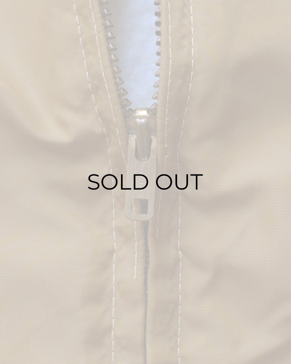 画像10: 〜60's McGREGOR "Nylon Anti-Freeze" NYLON BOA LINING ZIP HARRINGTON JACKET (10)