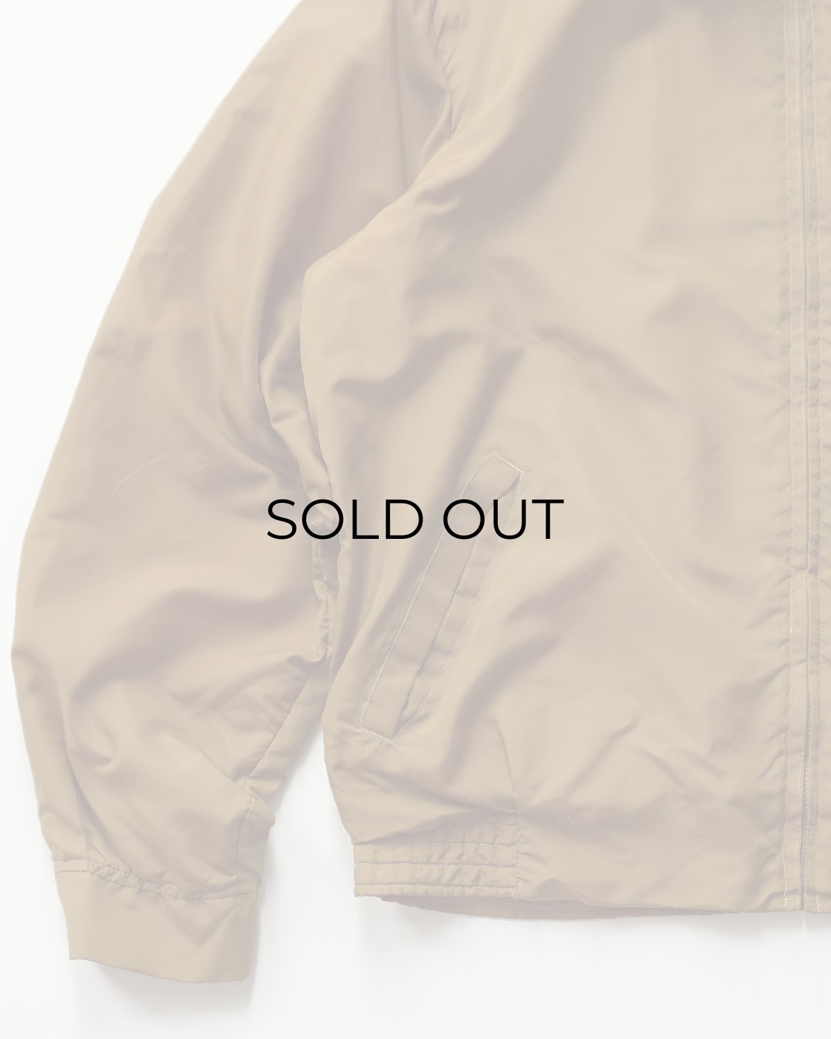 画像5: 〜60's McGREGOR "Nylon Anti-Freeze" NYLON BOA LINING ZIP HARRINGTON JACKET (5)