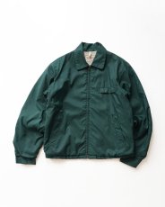 画像1: 50's PENNEY'S NYLON BOA LINING ZIP HARRINGTON JACKET (1)