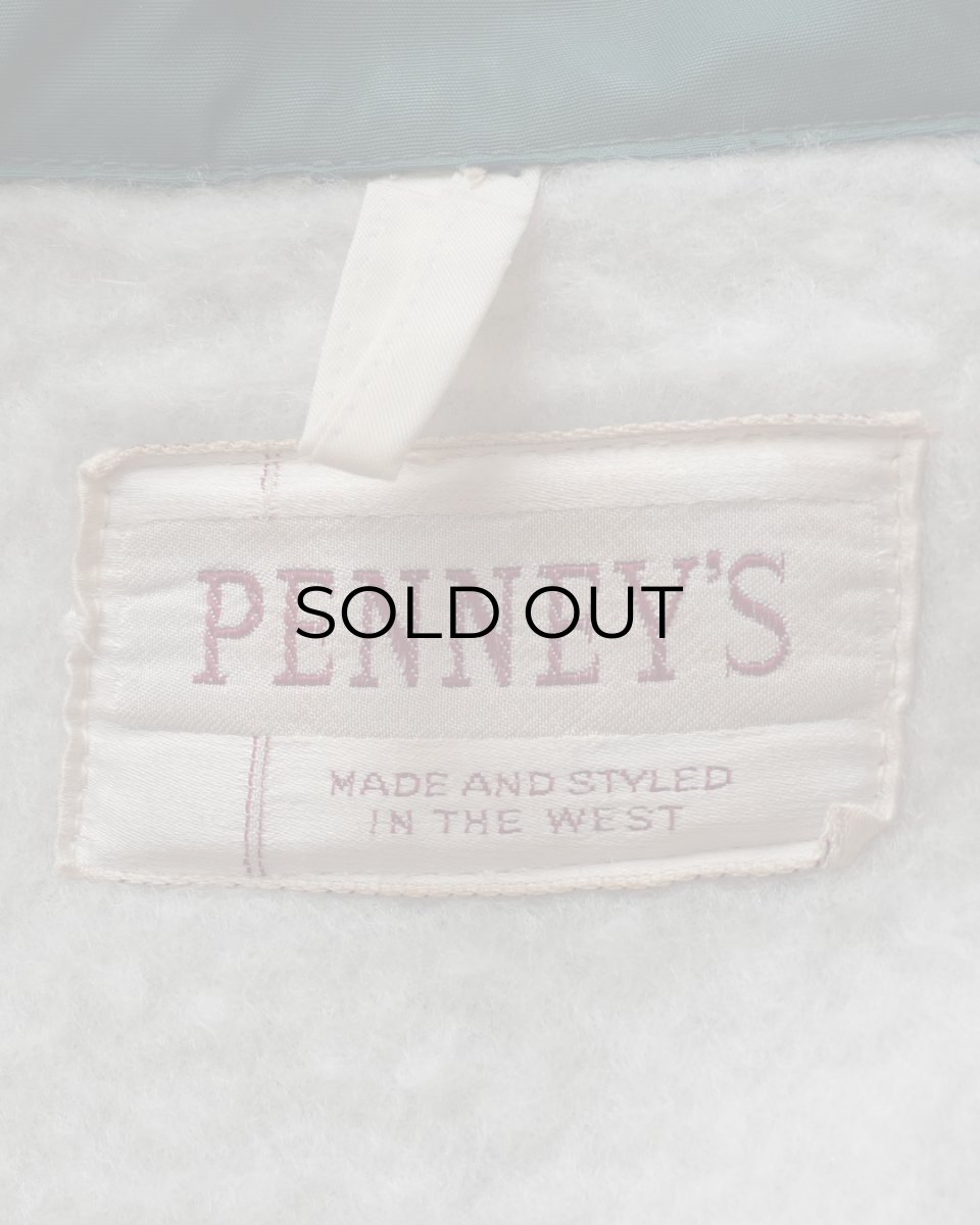 画像7: 50's PENNEY'S NYLON BOA LINING ZIP HARRINGTON JACKET (7)