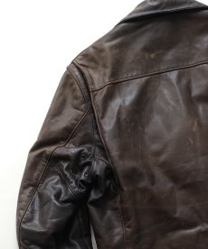 画像7: 70's Golden Bear LEATHER W-RIDERS JACKET (7)
