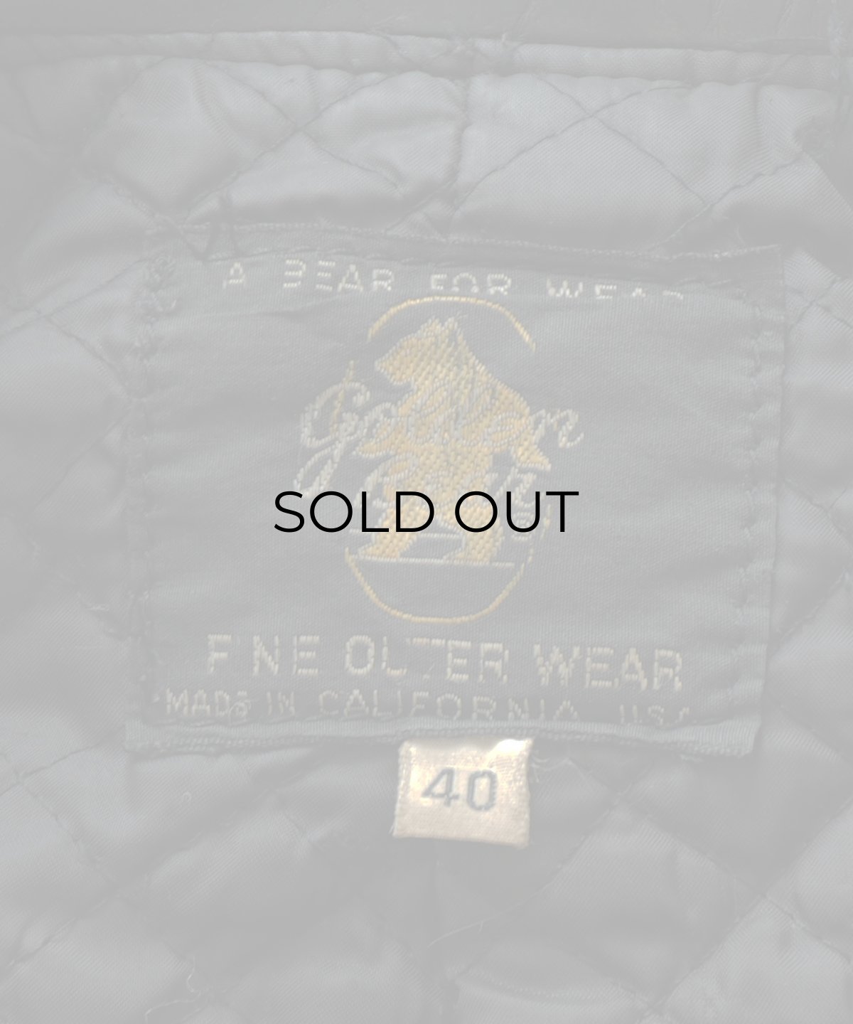 画像10: 70's Golden Bear LEATHER W-RIDERS JACKET (10)