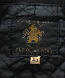 画像10: 70's Golden Bear LEATHER W-RIDERS JACKET (10)