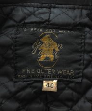画像10: 70's Golden Bear LEATHER W-RIDERS JACKET (10)