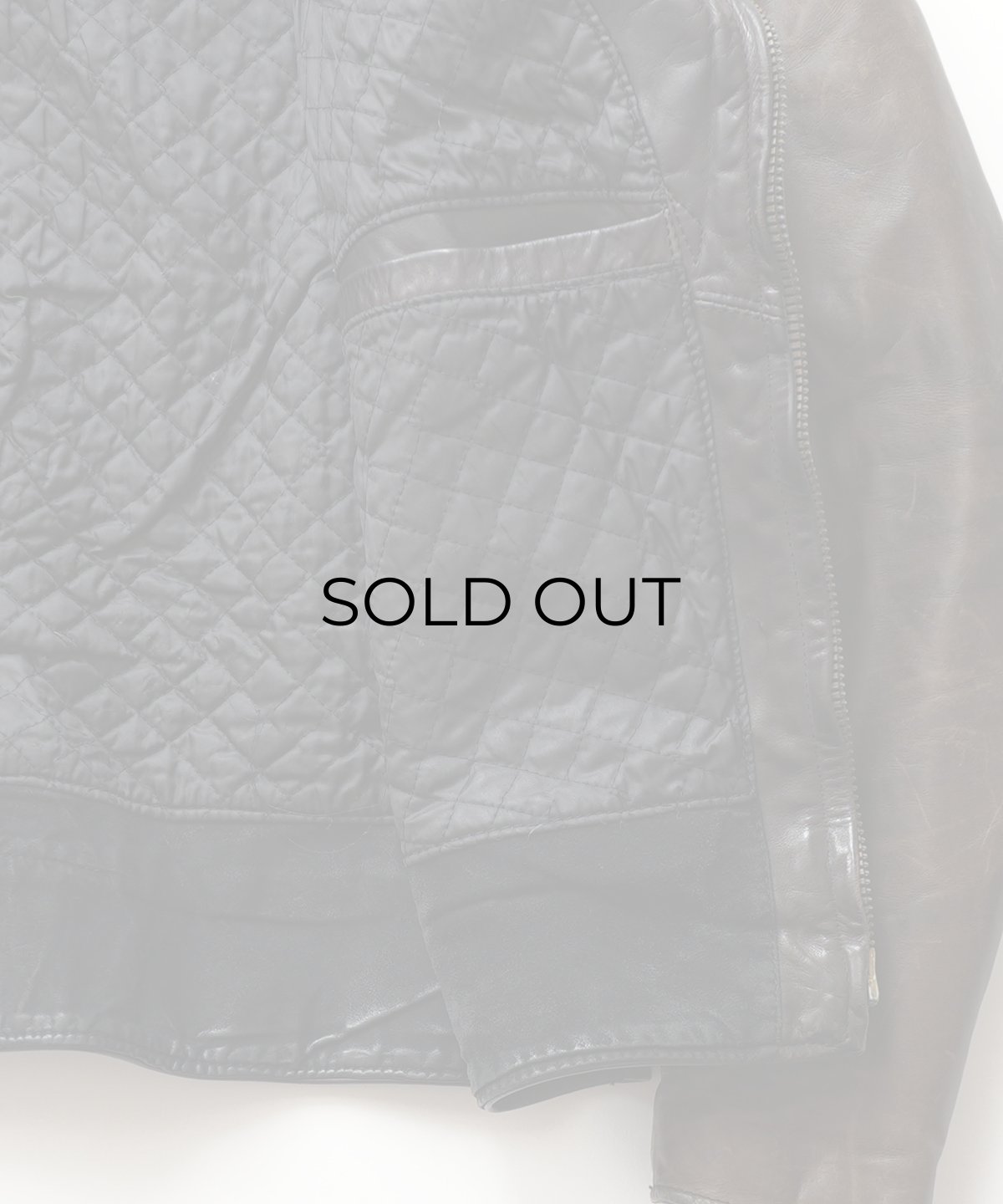 画像14: 70's Golden Bear LEATHER W-RIDERS JACKET (14)