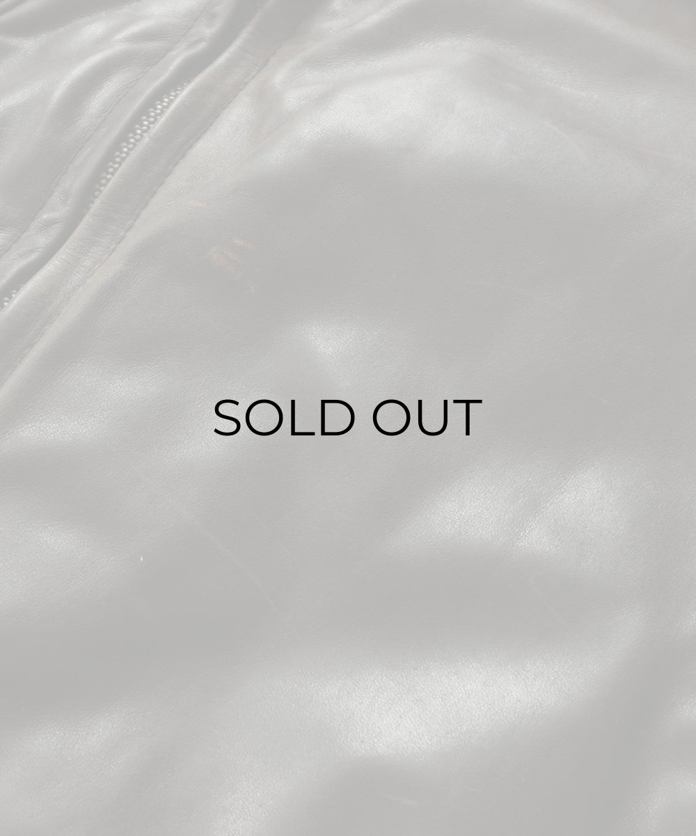 画像13: 70's Golden Bear LEATHER W-RIDERS JACKET (13)