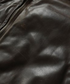 画像13: 70's Golden Bear LEATHER W-RIDERS JACKET (13)