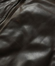 画像13: 70's Golden Bear LEATHER W-RIDERS JACKET (13)