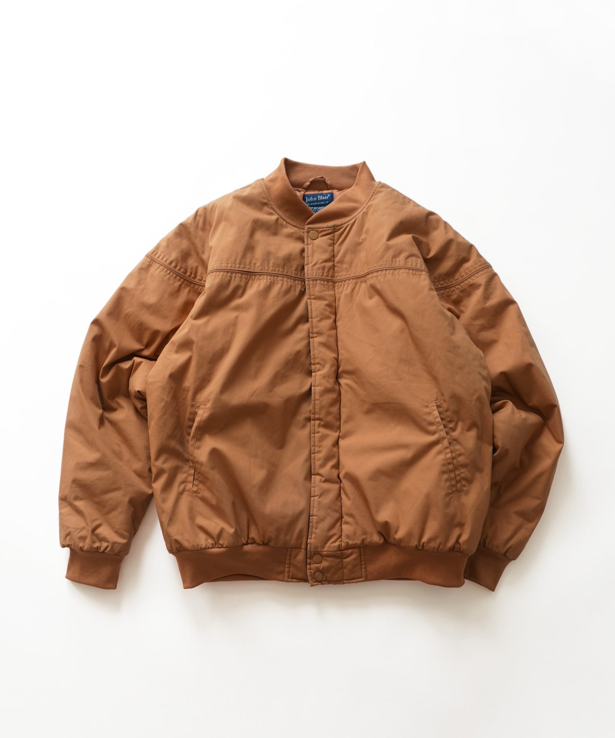 画像1: 〜90's John Blair PADDED ZIP CUP SHOULDER BLOUSON (1)