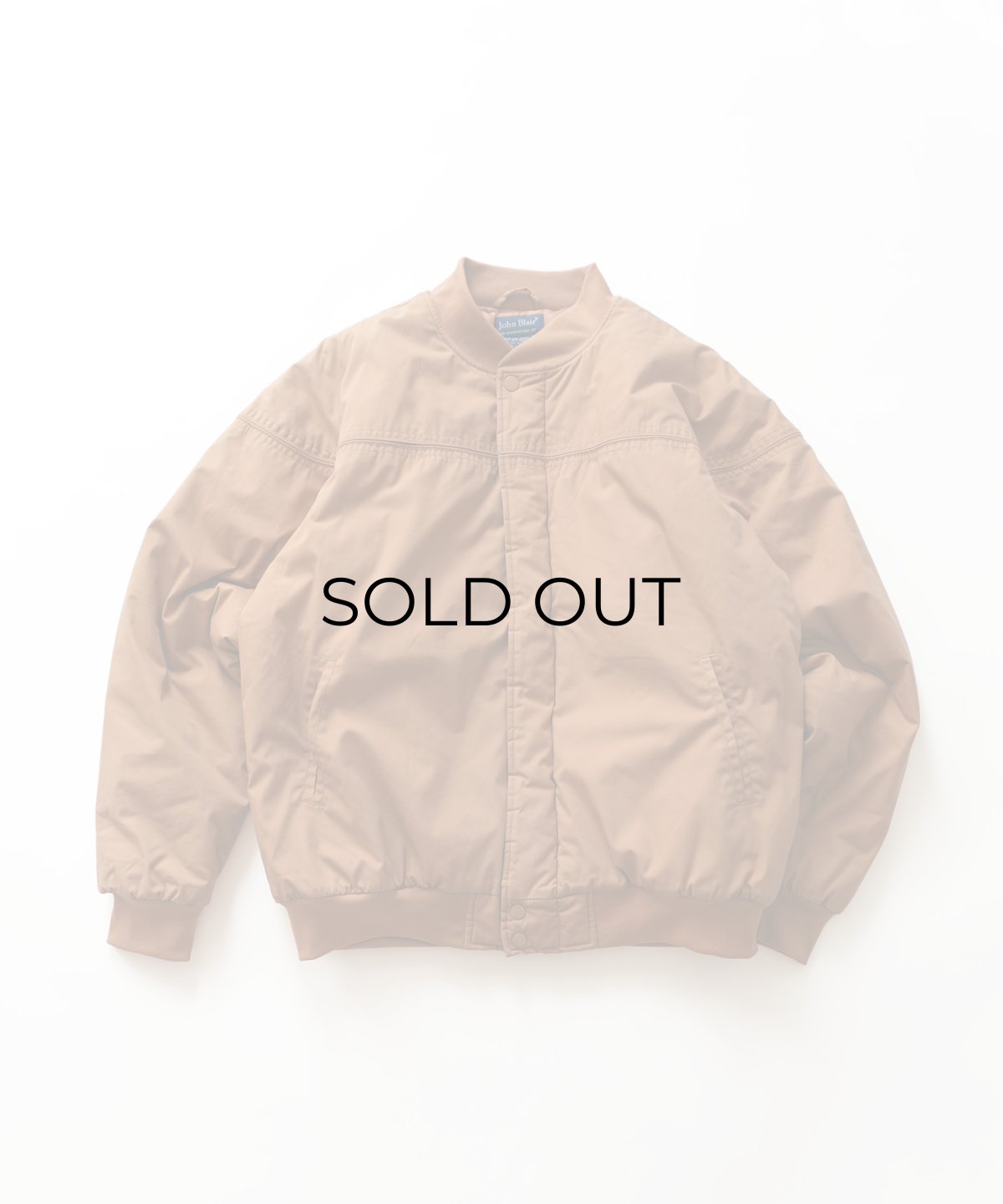 画像1: 〜90's John Blair PADDED ZIP CUP SHOULDER BLOUSON (1)