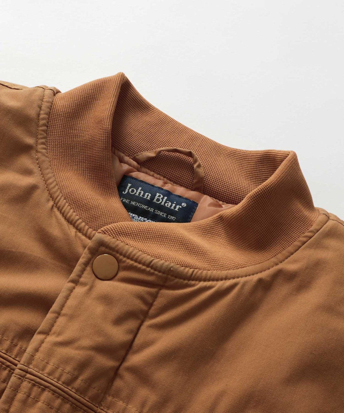 画像7: 〜90's John Blair PADDED ZIP CUP SHOULDER BLOUSON (7)