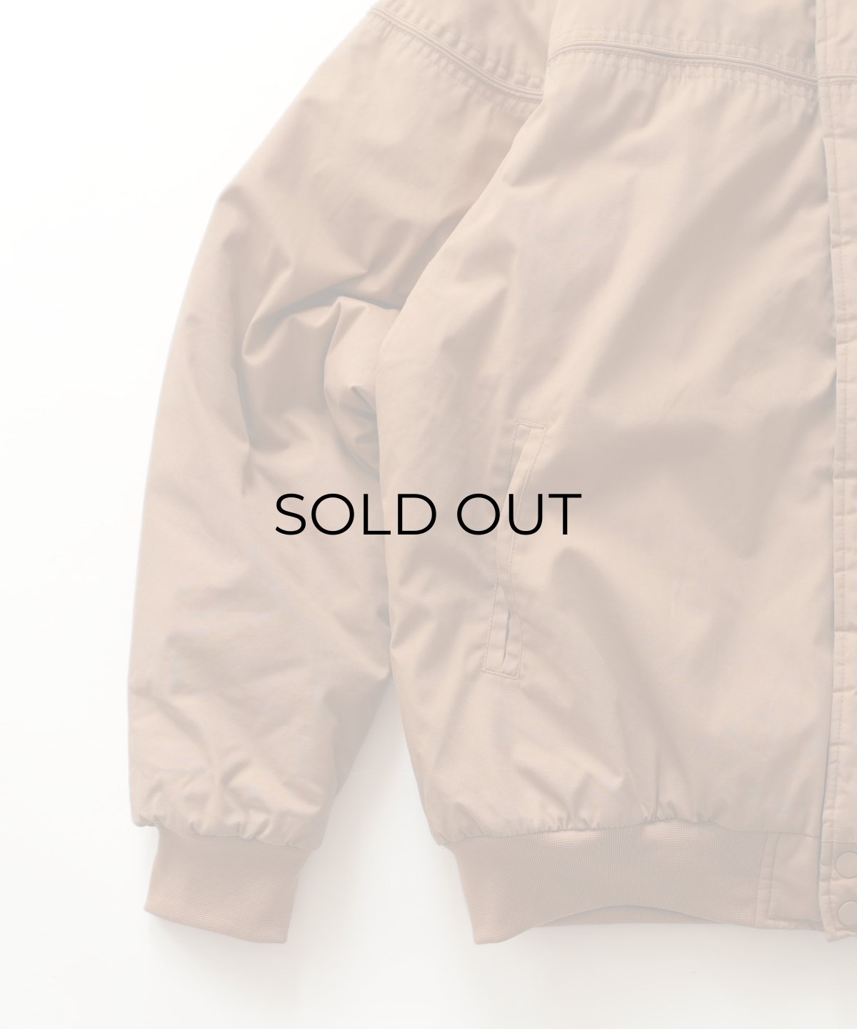 画像5: 〜90's John Blair PADDED ZIP CUP SHOULDER BLOUSON (5)