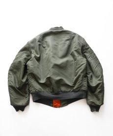 画像2: 60's US AIR FORCE MA-1 ZIP FLIGHT JACKET (2)