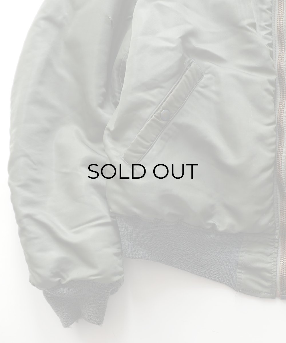画像4: 60's US AIR FORCE MA-1 ZIP FLIGHT JACKET (4)