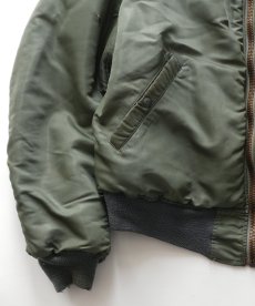 画像4: 60's US AIR FORCE MA-1 ZIP FLIGHT JACKET (4)
