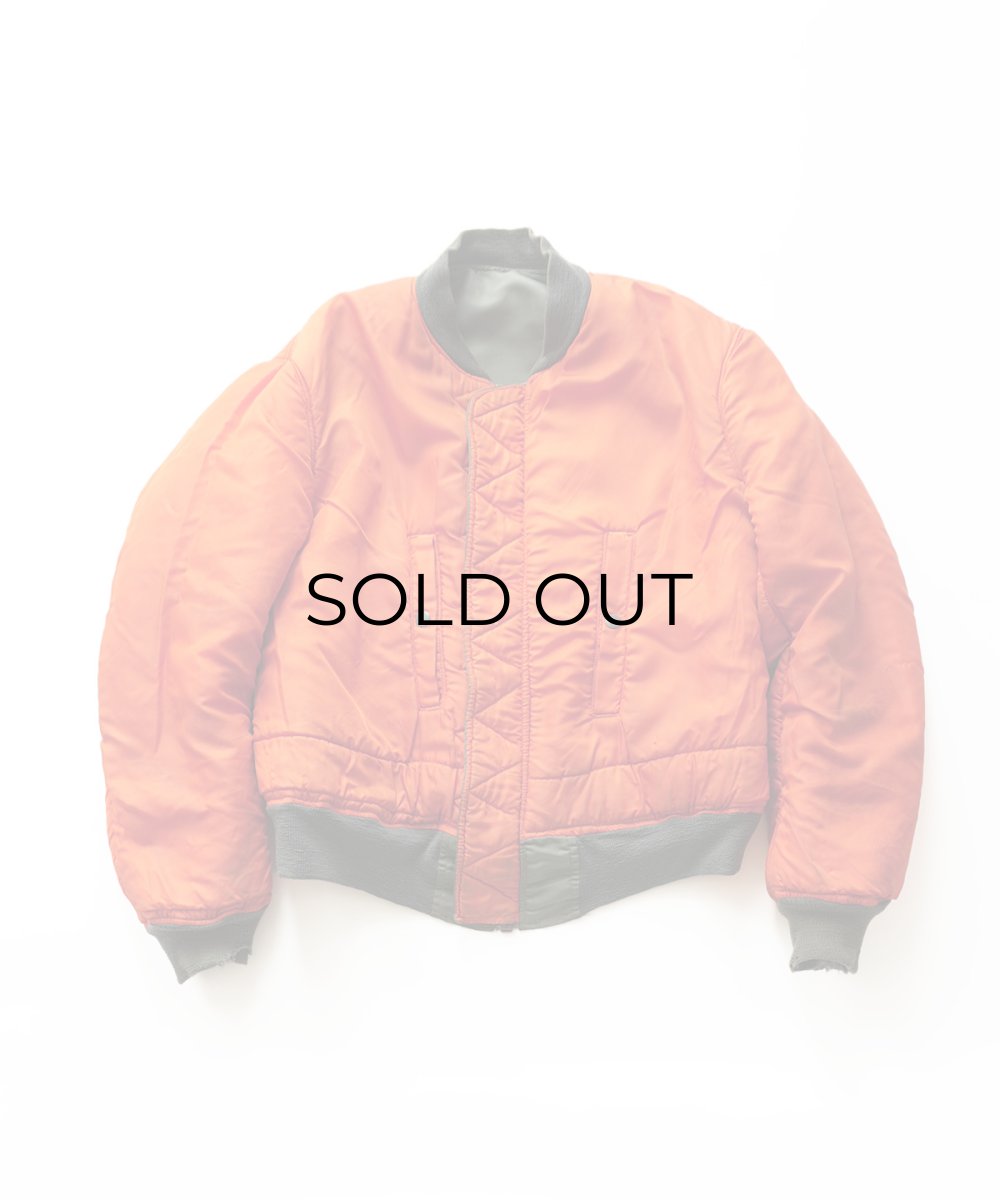 画像15: 60's US AIR FORCE MA-1 ZIP FLIGHT JACKET (15)