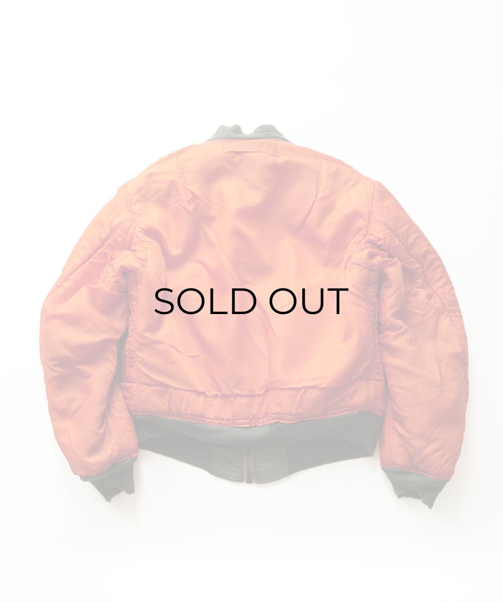 画像16: 60's US AIR FORCE MA-1 ZIP FLIGHT JACKET (16)