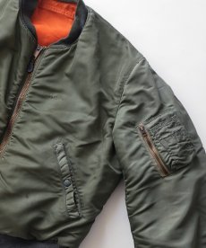 画像3: 60's US AIR FORCE MA-1 ZIP FLIGHT JACKET (3)