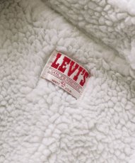 画像10: 80's LEVI'S 71608 DENIM SHERPA TRUCKER JACKET "40L" "MADE IN USA" (10)