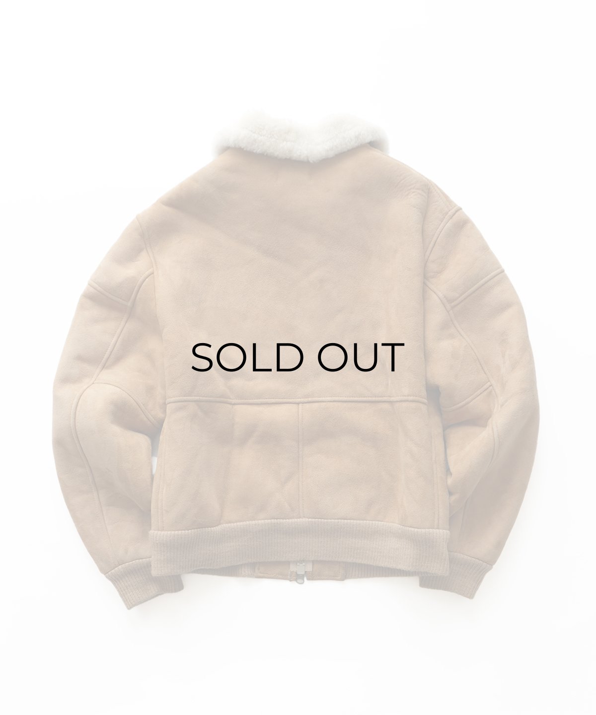 画像3: ARDNEY LTD. MFG MOUTON LEATHER AVIATOR JACKET style ZIP BLOUSON "MADE IN USA" (3)