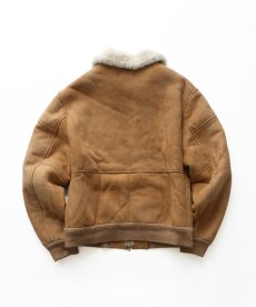 画像3: ARDNEY LTD. MFG MOUTON LEATHER AVIATOR JACKET style ZIP BLOUSON "MADE IN USA" (3)