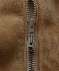 画像10: ARDNEY LTD. MFG MOUTON LEATHER AVIATOR JACKET style ZIP BLOUSON "MADE IN USA" (10)