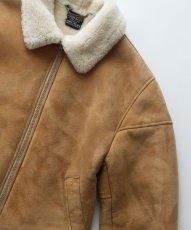 画像4: ARDNEY LTD. MFG MOUTON LEATHER AVIATOR JACKET style ZIP BLOUSON "MADE IN USA" (4)