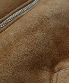 画像11: ARDNEY LTD. MFG MOUTON LEATHER AVIATOR JACKET style ZIP BLOUSON "MADE IN USA" (11)