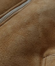 画像11: ARDNEY LTD. MFG MOUTON LEATHER AVIATOR JACKET style ZIP BLOUSON "MADE IN USA" (11)