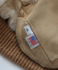 画像8: ARDNEY LTD. MFG MOUTON LEATHER AVIATOR JACKET style ZIP BLOUSON "MADE IN USA" (8)