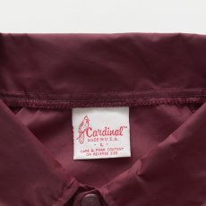 画像5: 〜90's Cardinal NYLON W-PRINT SNAP COACH JACKET "ST. VINCENT dePAUL" "MADE IN USA" (5)