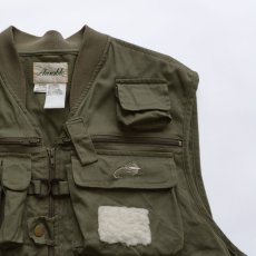 画像10: OLD Ausable COTTON TWILL FISHING VEST (10)