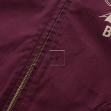 画像11: 〜60's Champion COTTON PRINT ZIP HARRINGTON JACKET "CAMP PARSONS BSA" (11)